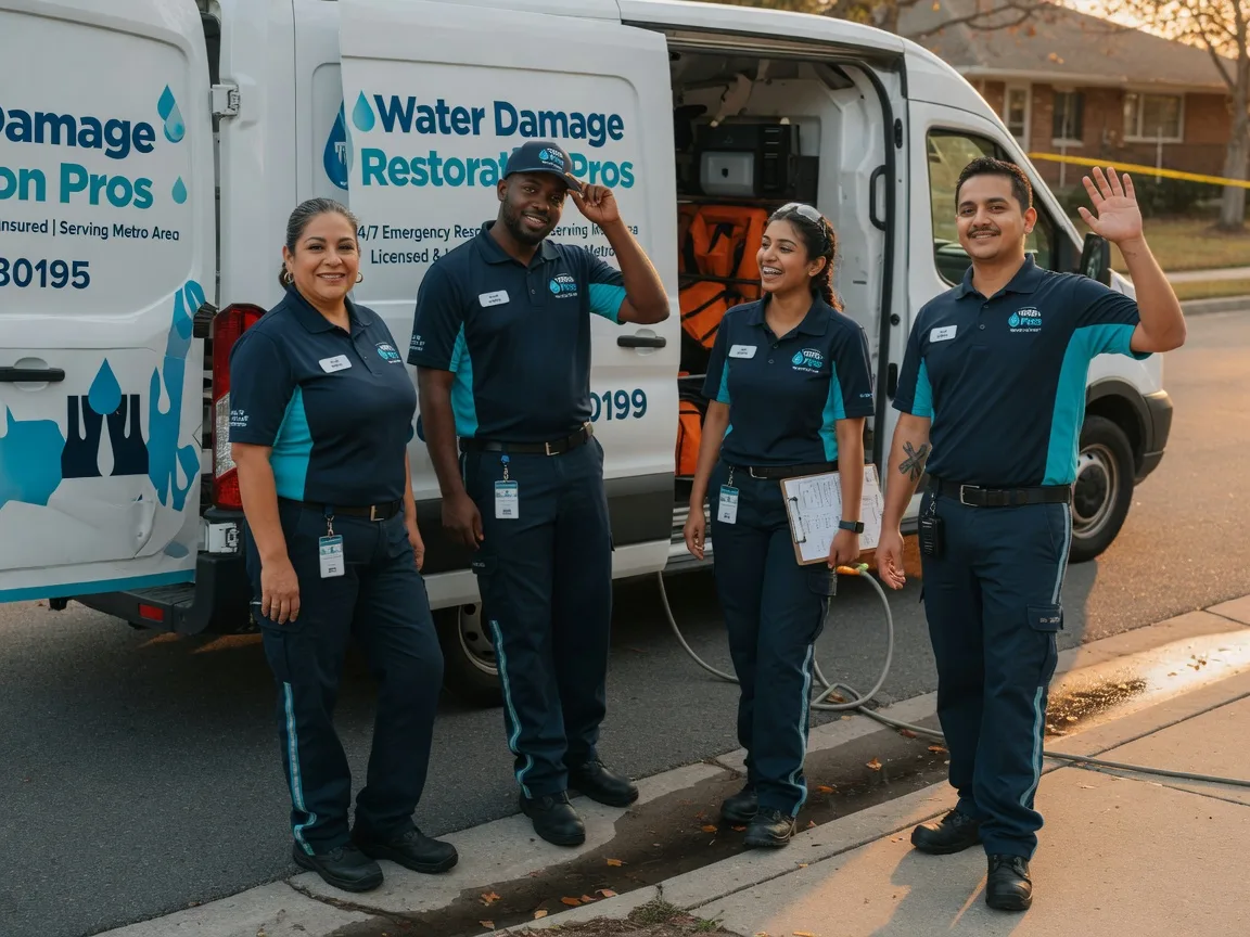 Water Damage Restoration company in Woodbury, PA
