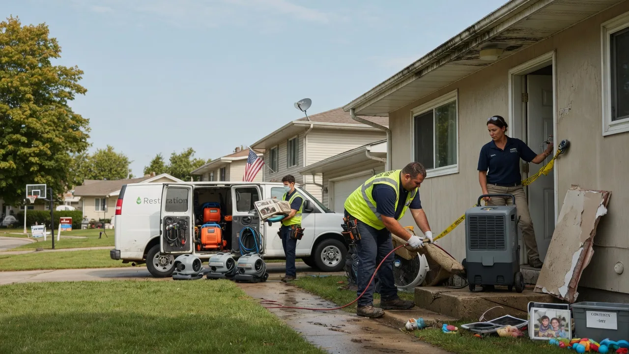 Water Damage Restoration in Woodbury, PA near me
